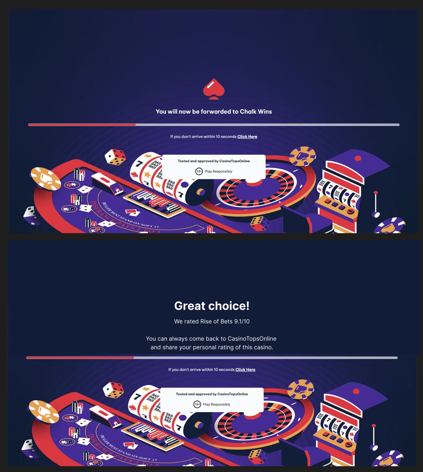 CTO to partner site transition after redesign
